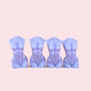 Handmade Candle/ Lilac Goddess Candle/ Venus candle